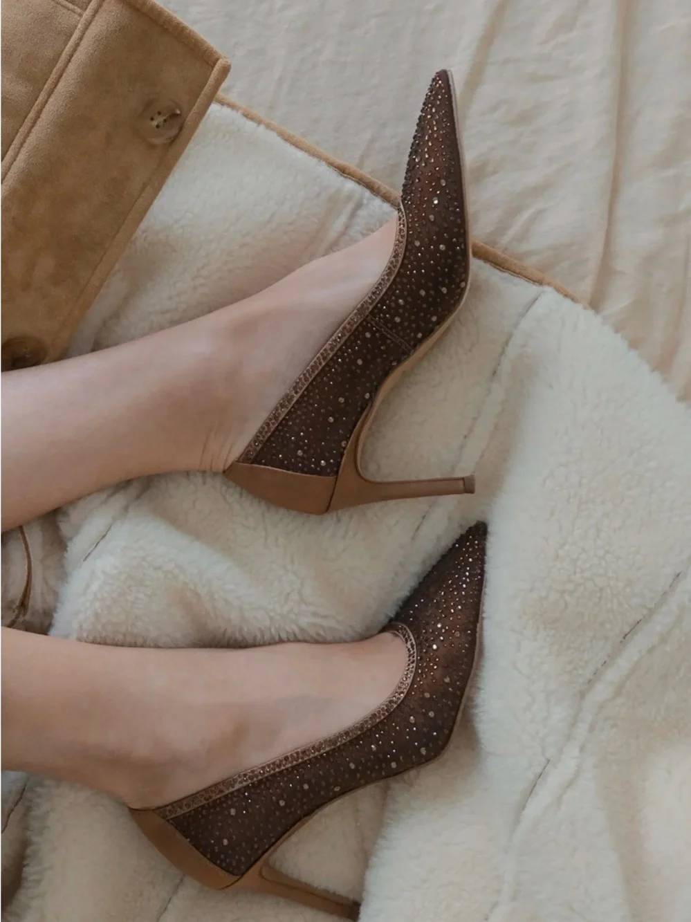 Dolce Vita satin heels
